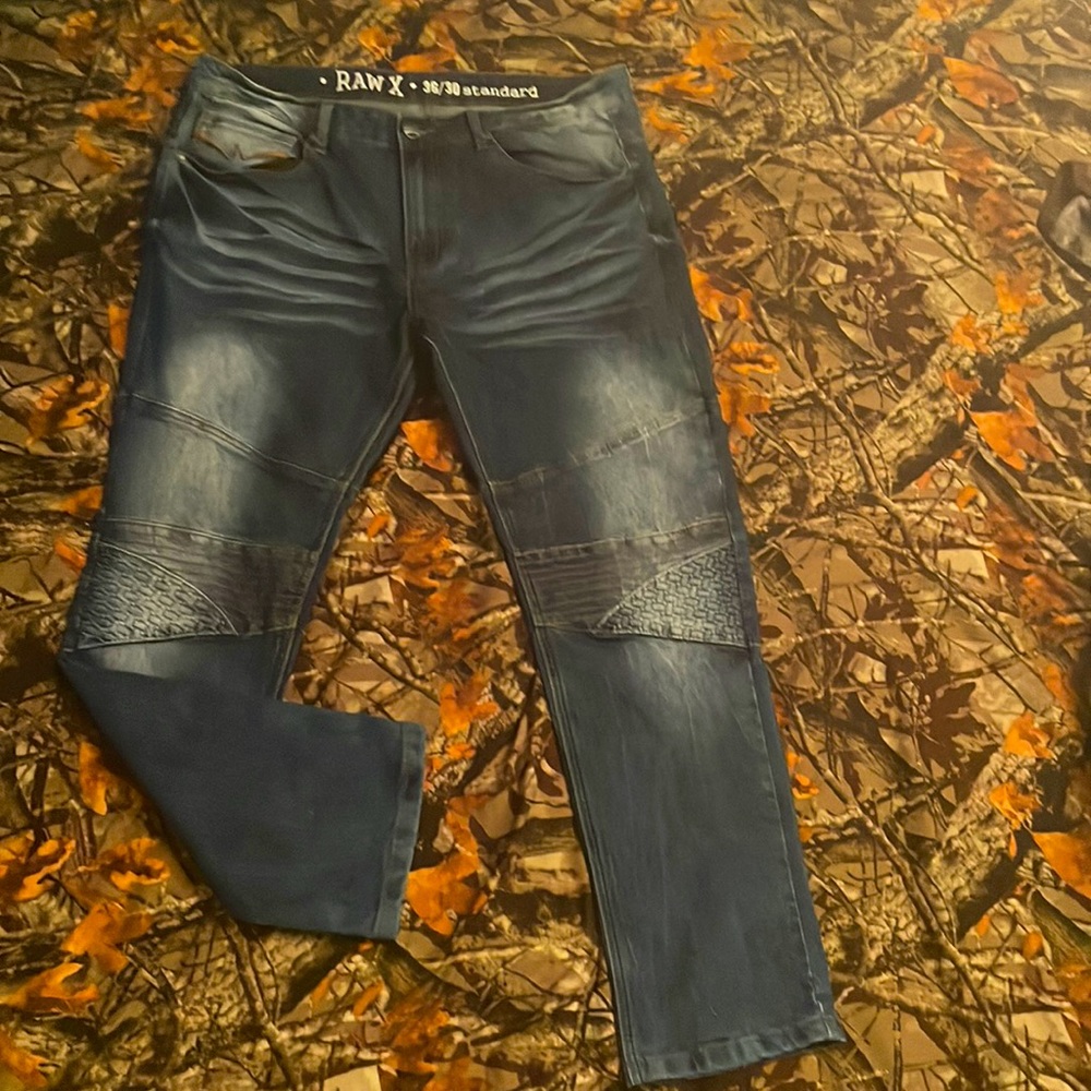 Men’s Jeans. Brand: RAW X Standard. Size: 36x30 Color: Blue